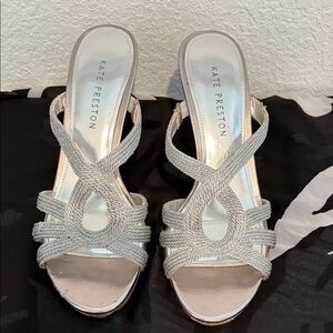 Kate Preston Silver Women's Heels